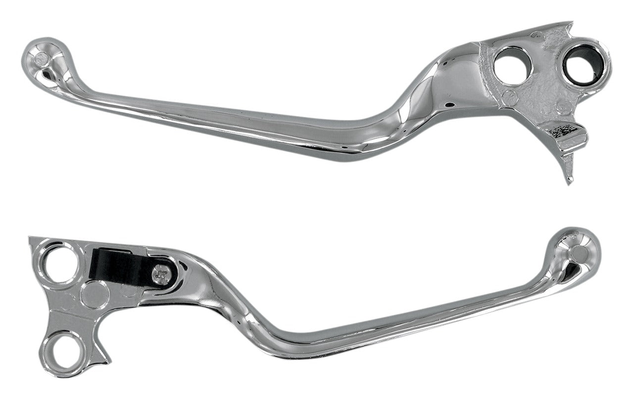  Milwaukee Twins Wide Blade Lever Set For Harley Big Twin / Sportster 1996-2017